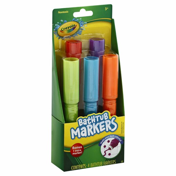 Crayola Global Beauty Group Bath Tub Markers 132365